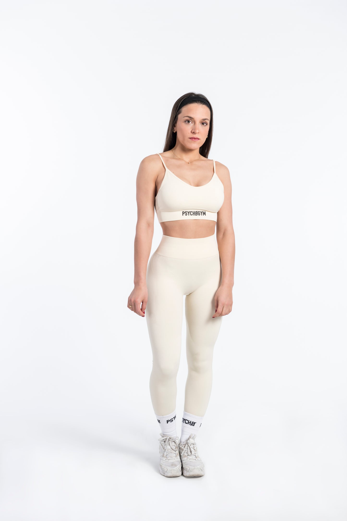 Basic beige leggings PSYCHOGYM Collection.