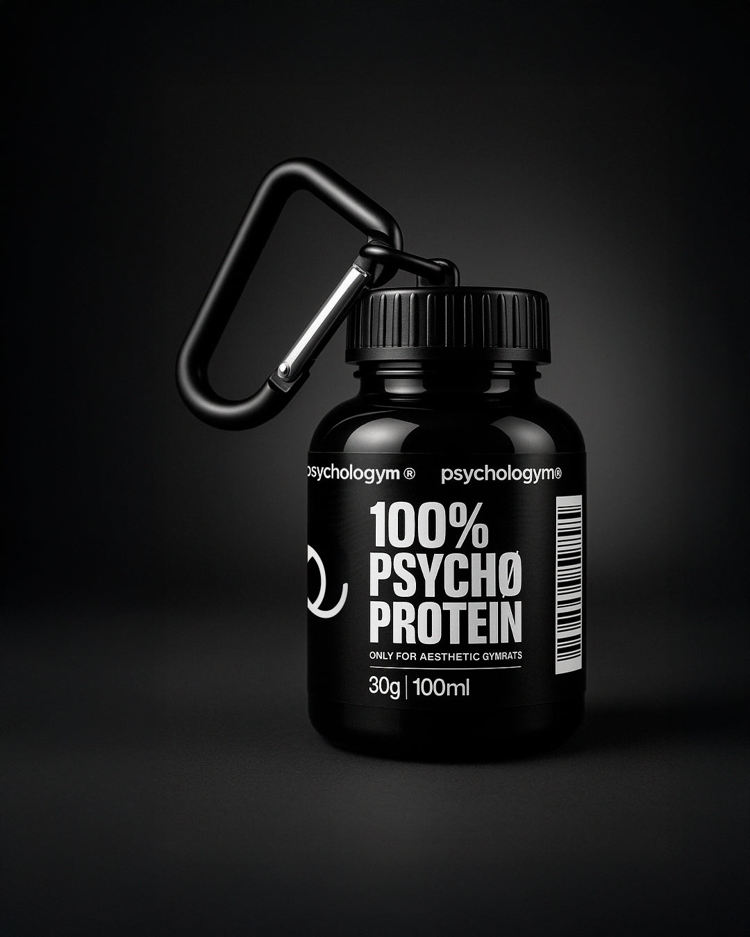 Mini bote portátil de proteina.