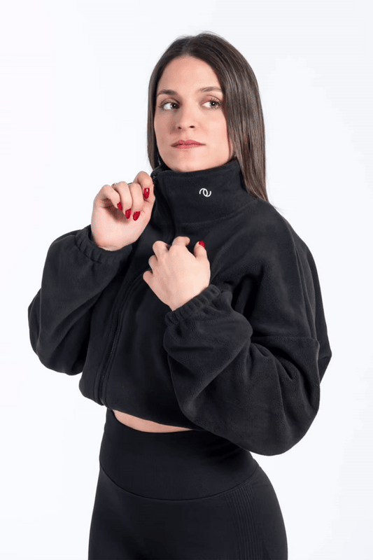 Cropped jacket psychologym® collection.