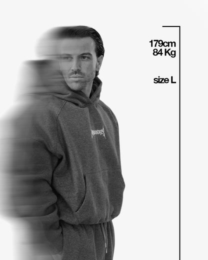 Metal Hoodie [Dark Grey]