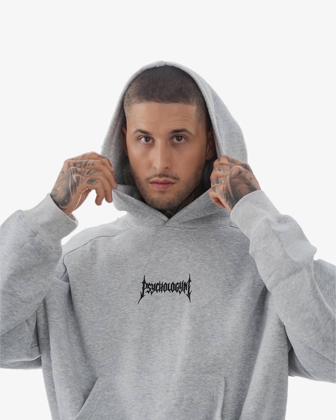 Metal Hoodie [Light Grey]