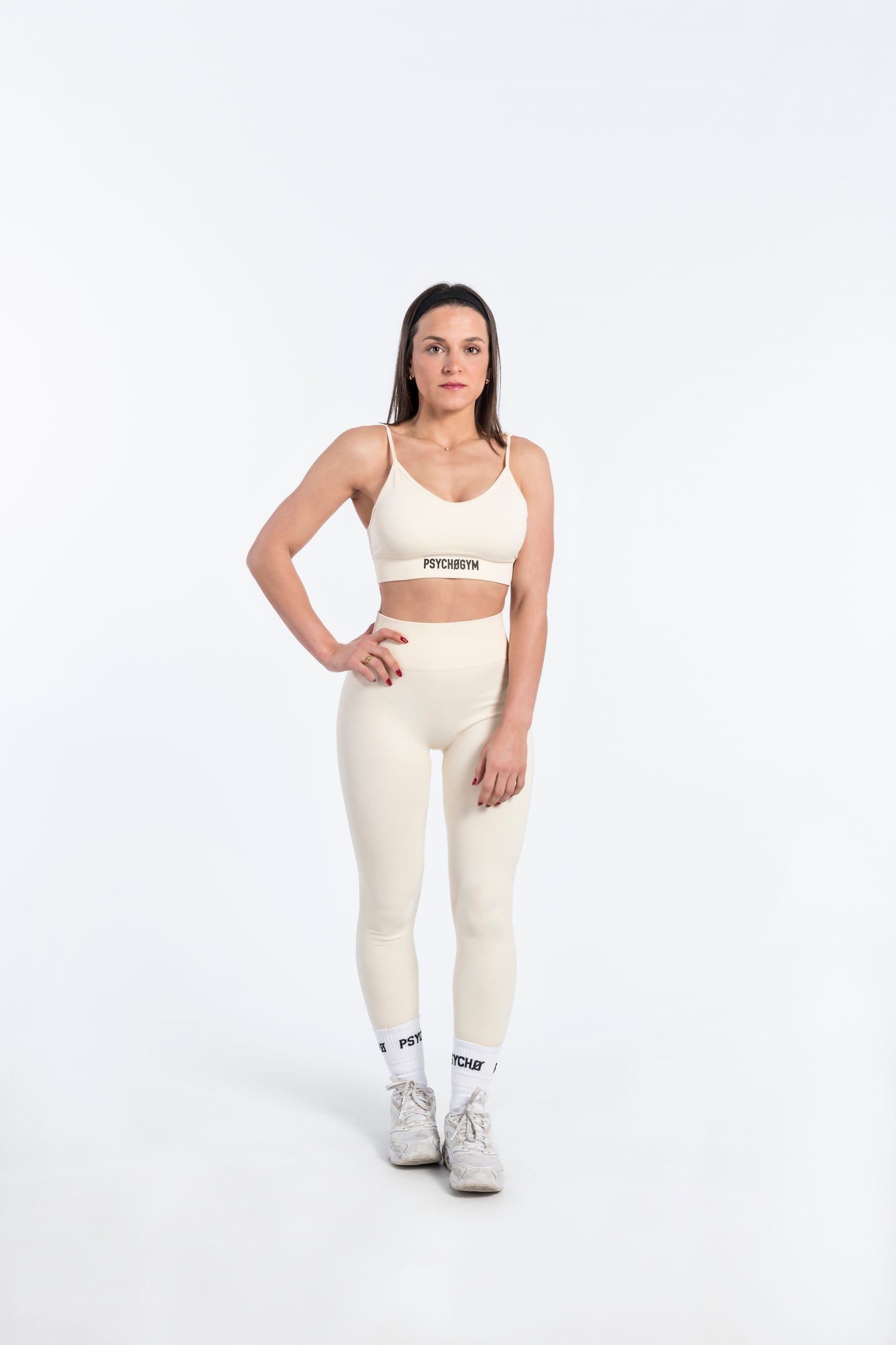 PSYCHOGYM Collection thin strap top.