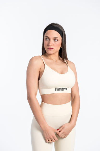 PSYCHOGYM Collection thin strap top.