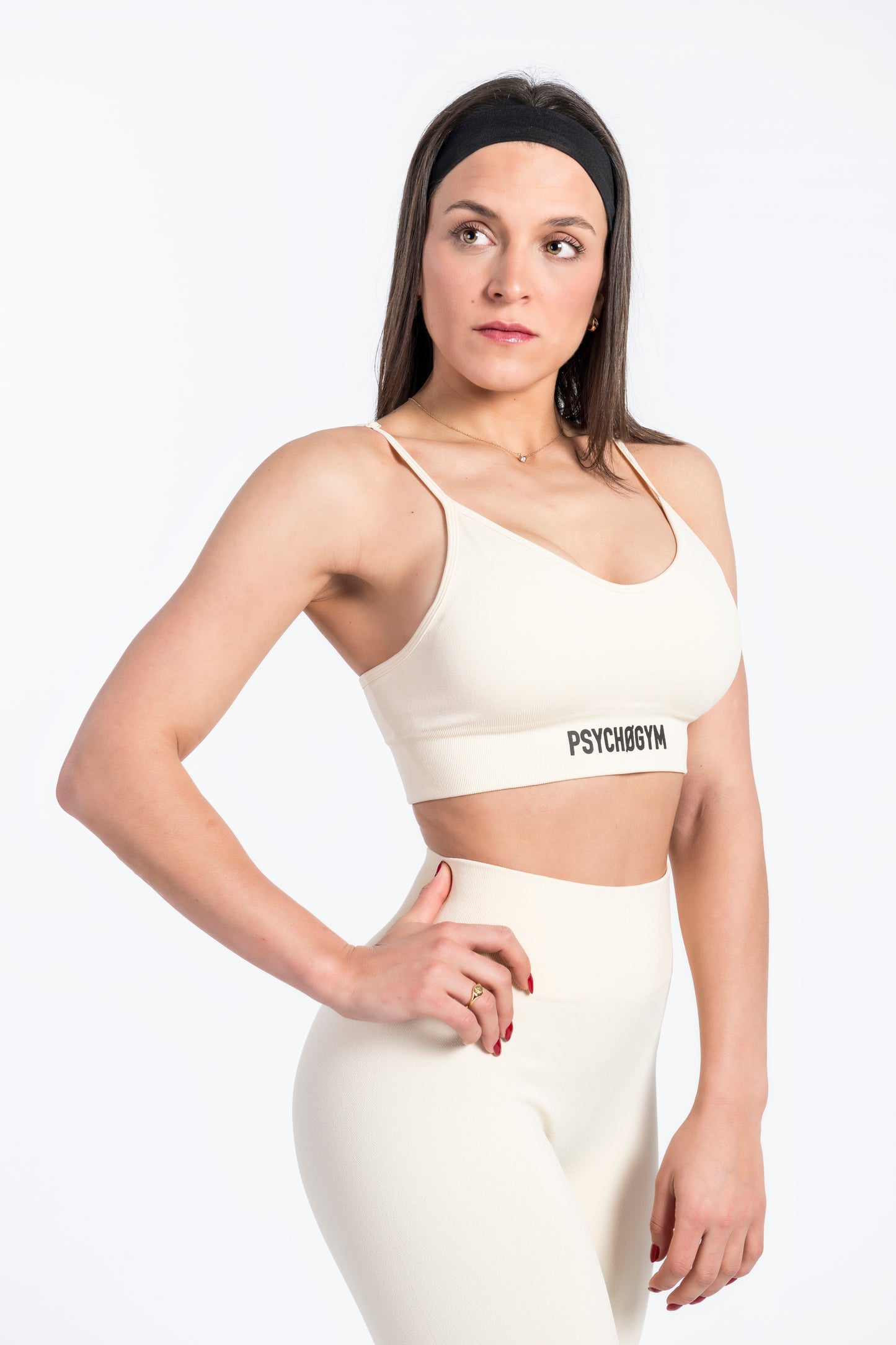 PSYCHOGYM Collection thin strap top.