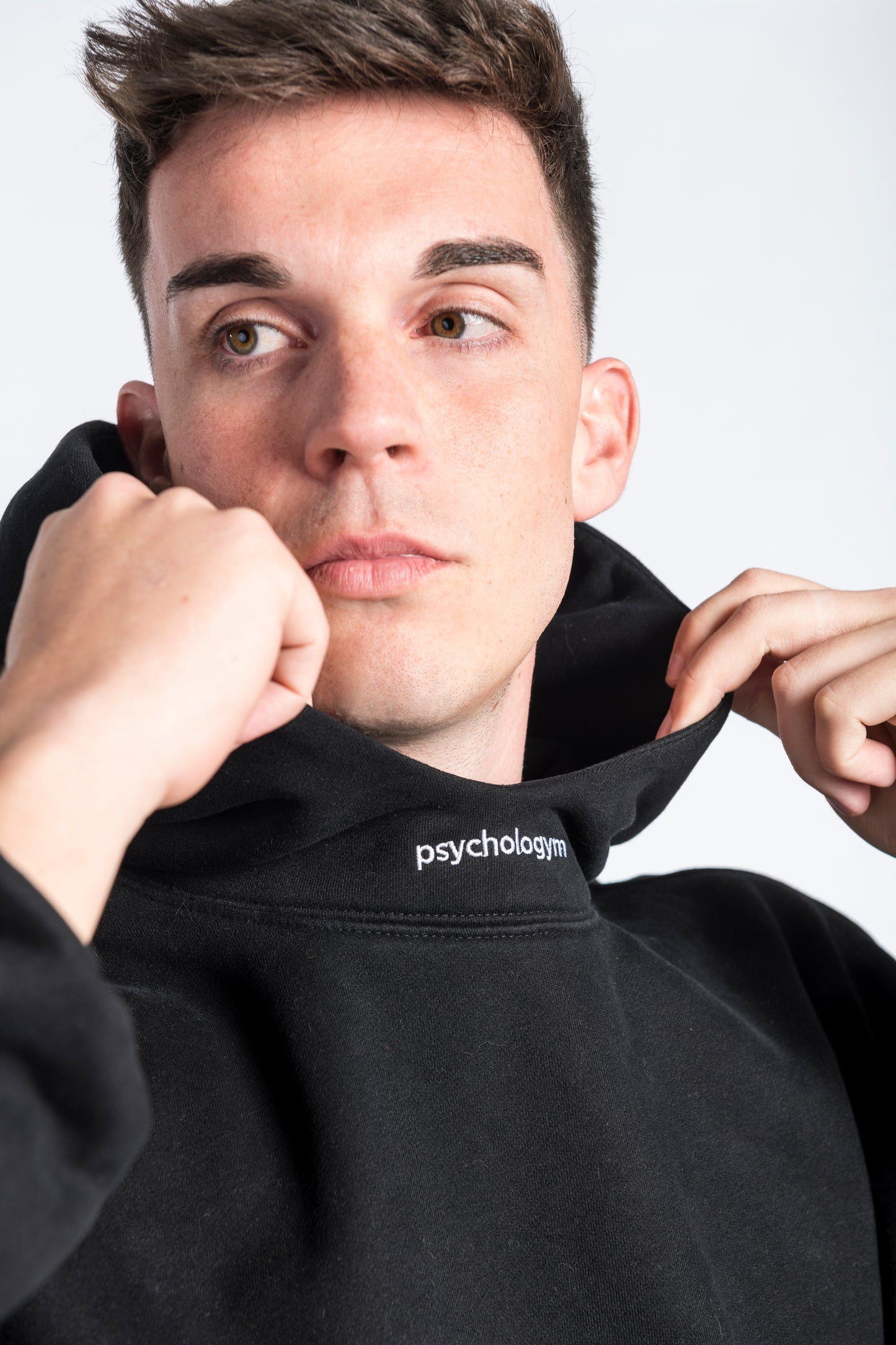 Hoodie Cropped psychologym® collection.