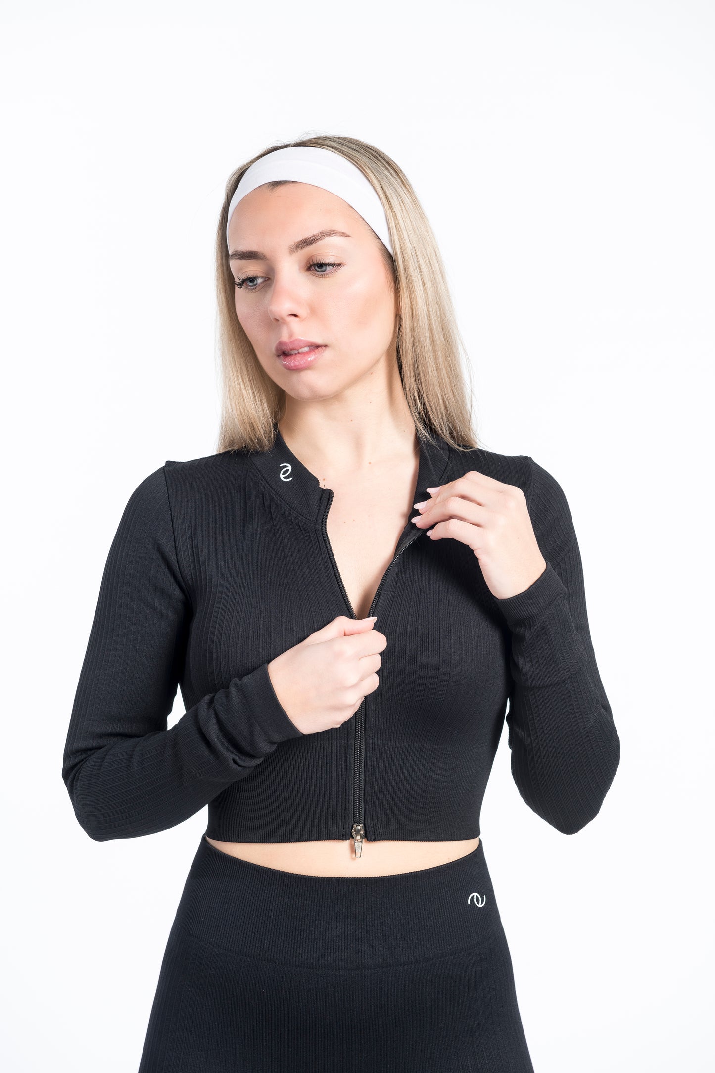 Psychologym® collection long zipper top.