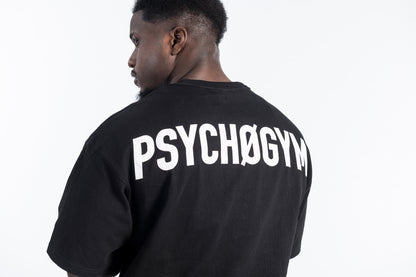 PSYCHOGYM Collection oversized t-shirt.