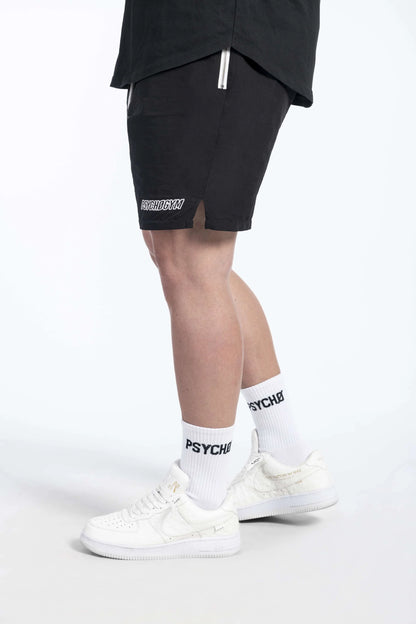 Zipper psycho short pants.