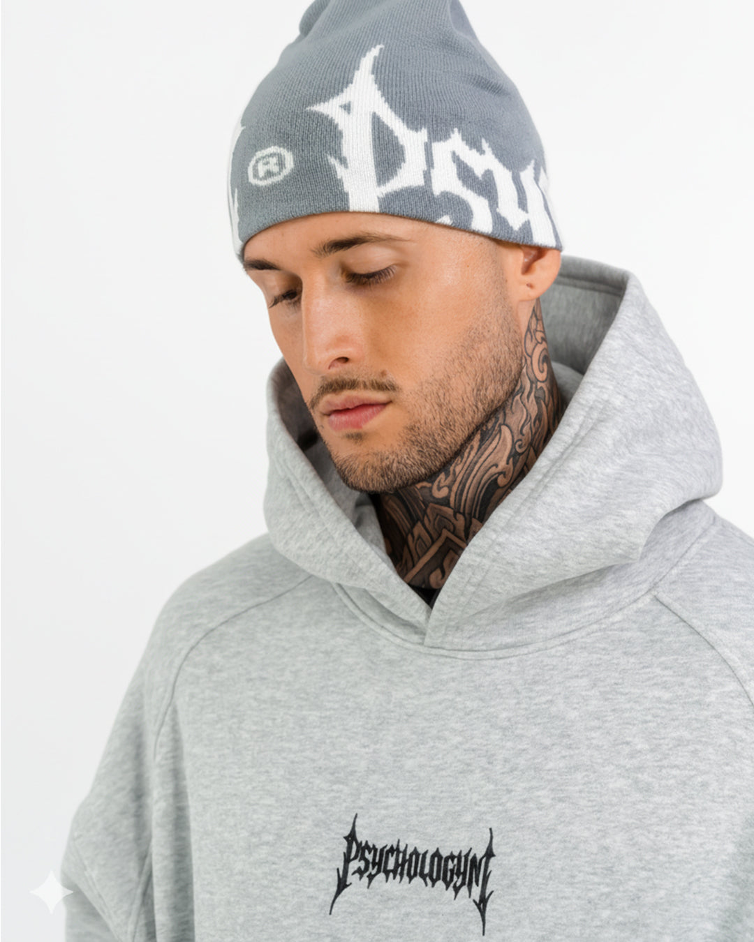 Metal Hoodie [Light Grey]