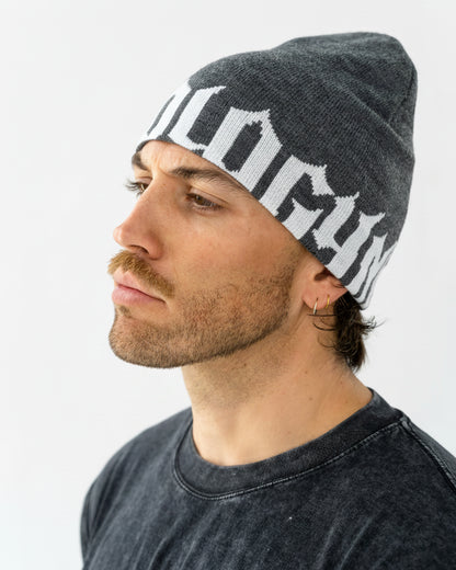 Y2K Beanie [Dark Grey]