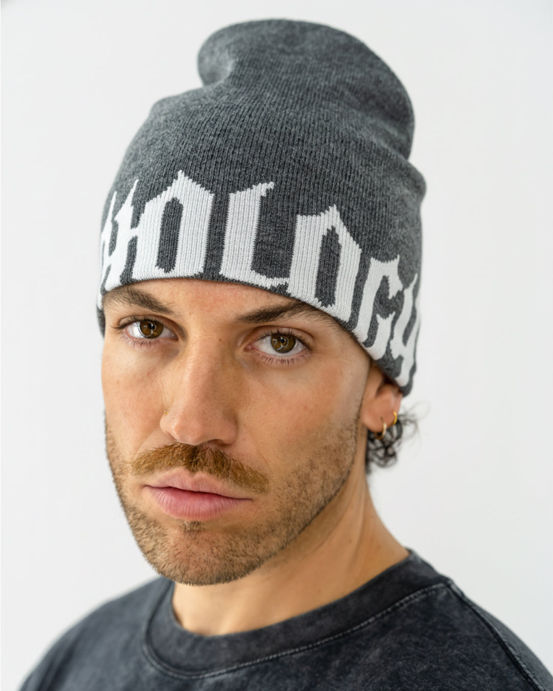 Y2K Beanie [Dark Grey]