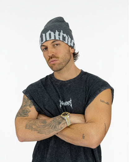 Y2K Beanie [Dark Grey]