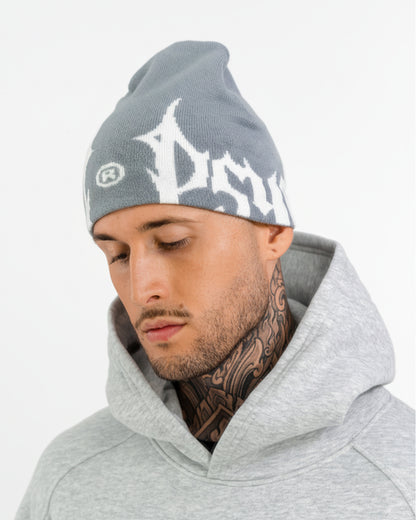 Y2K Beanie [Light Grey]