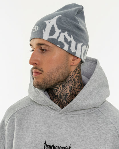 Y2K Beanie [Light Grey]