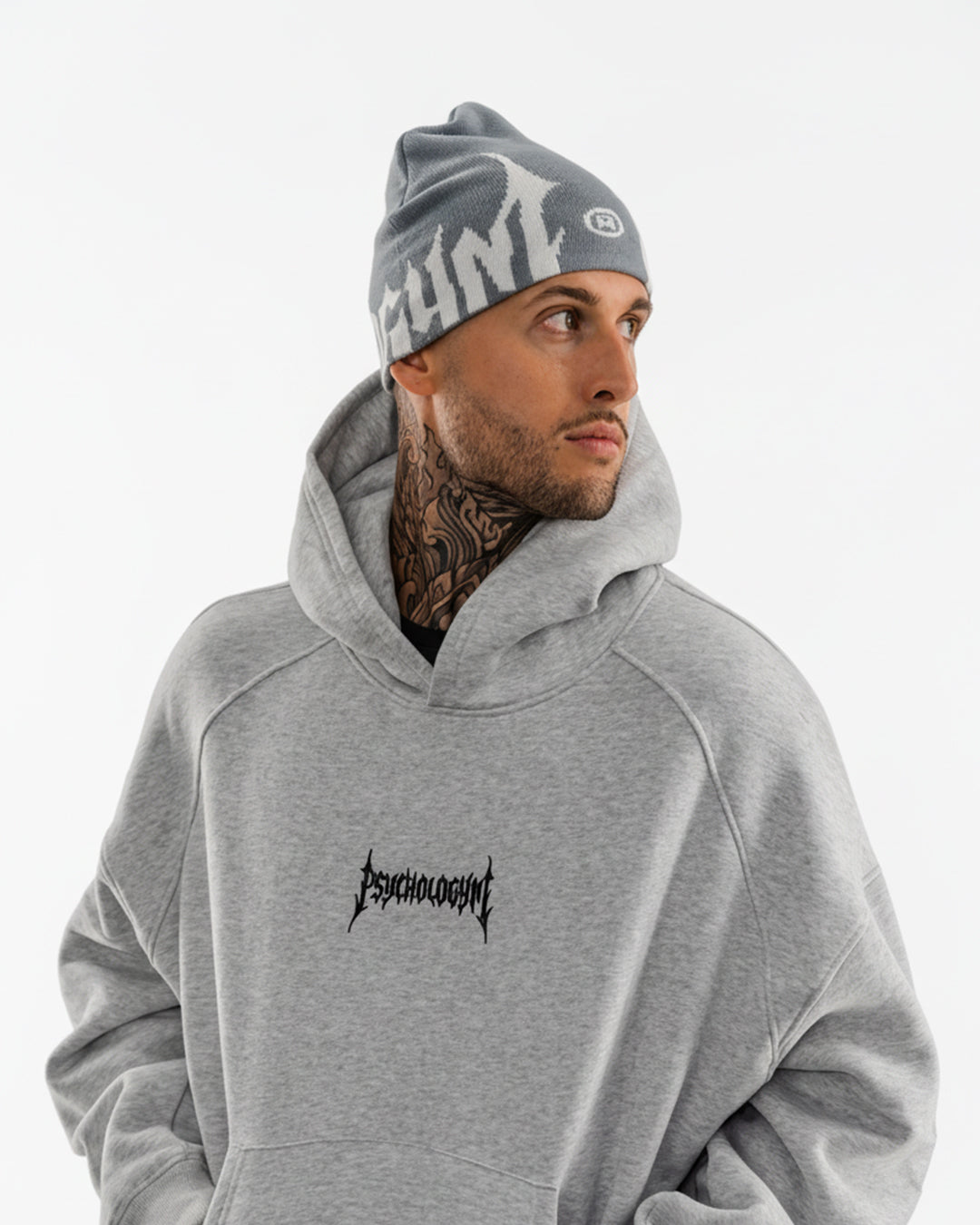 Y2K Beanie [Light Grey]